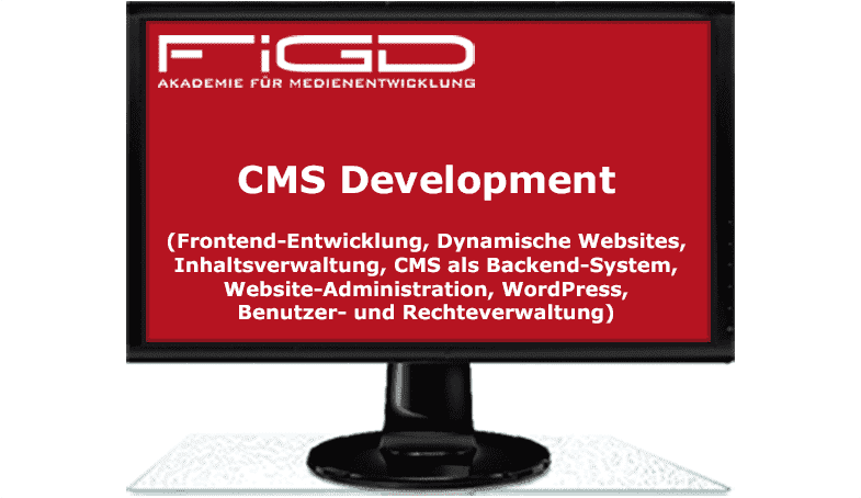 CMS Development (Frontend-Entwicklung, Dynamische Websites, Inhaltsverwaltung, CMS als Backend-System, Website-Administration, WordPress, Benutzer- und Rechteverwaltung)