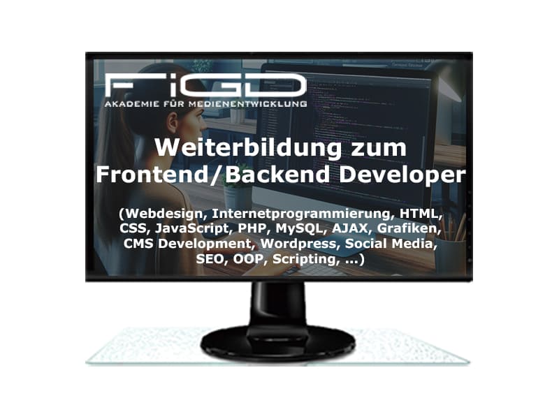 Frontend und Backend Webentwicklung Kurs