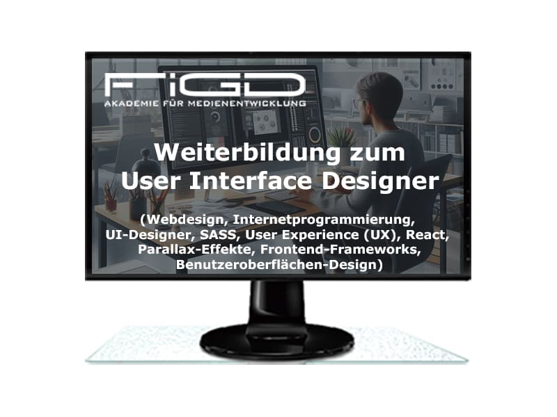 User Interface Designer Weiterbildung UX/UI