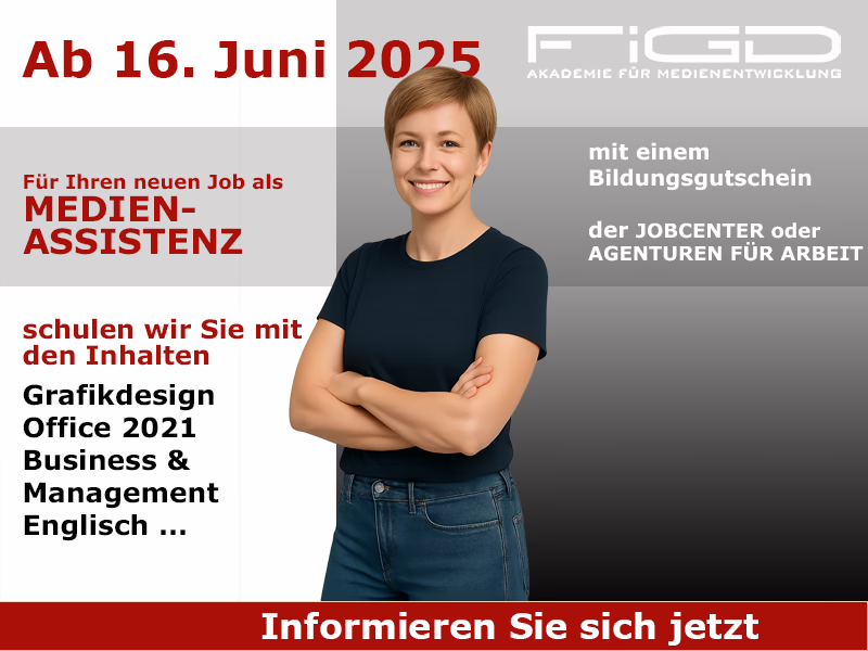 Medienassistenz 1 Weiterbildung Medienassistenz – Start 16. Juni 2025