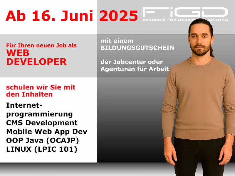 Weiterbildung Web Developer mit CMS Development und OOP Java