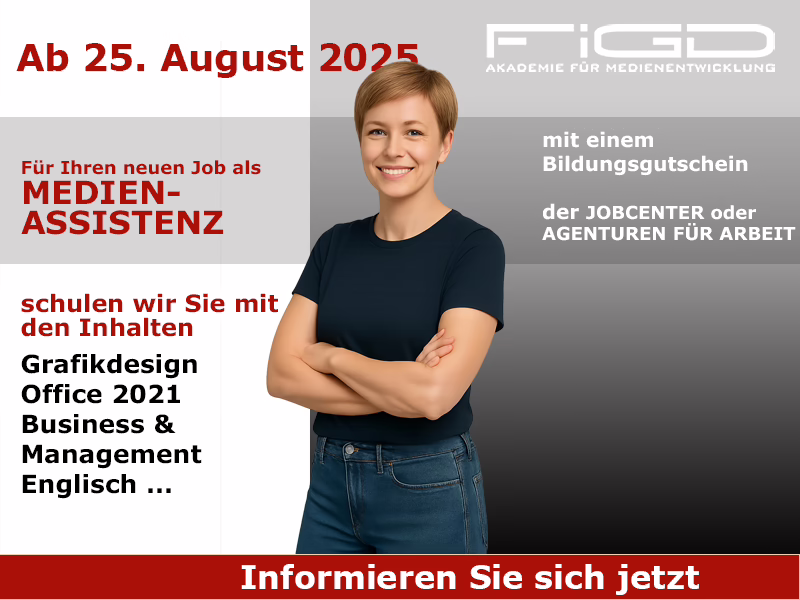 Medienassistenz 1 Weiterbildung Medienassistenz – Start 16. Juni 2025
