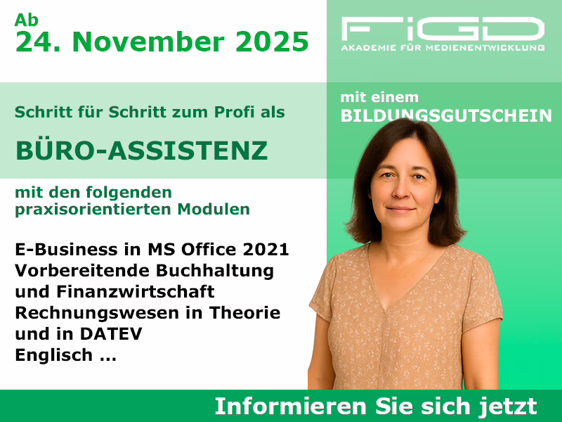 Weiterbildung Büroassistenz – Start 24. November 2025