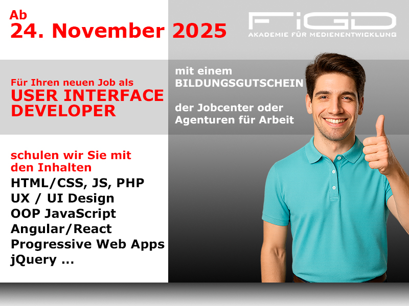 UX/UI Developer - Weiterbildung – | FiGD Akademie Berlin